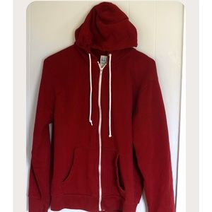 Red hoodie